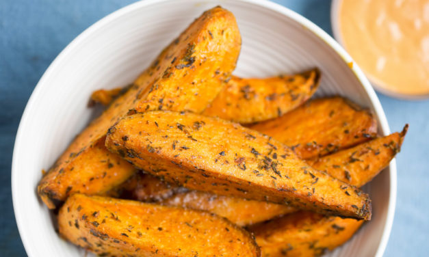 Sweet Potato Fries and Chipotle Mayonnaise