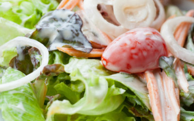 House Salad with Creamy Lime Dressing