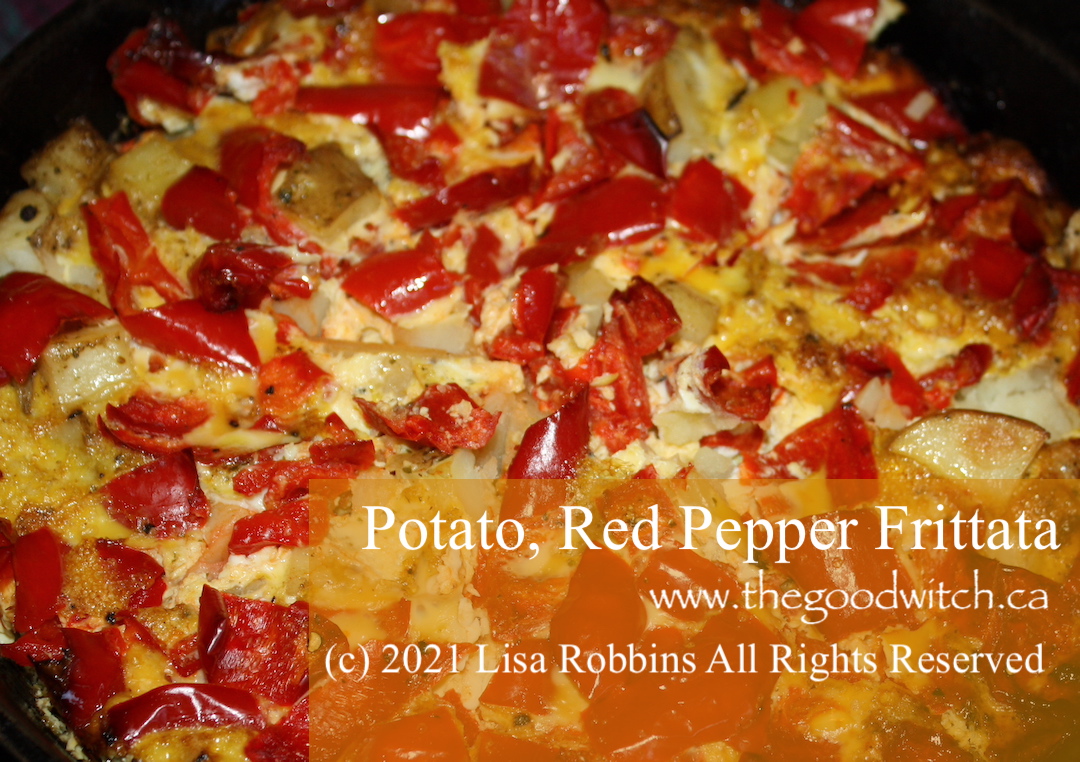 Potato And Sweet Red Pepper Frittata Lisa Robbins Holistic Nutritionist Cleanse And Heal