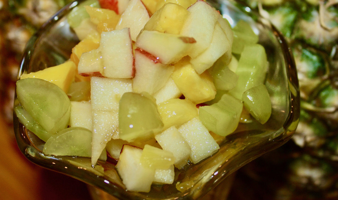 Rainbow Breakfast Fruit Salad